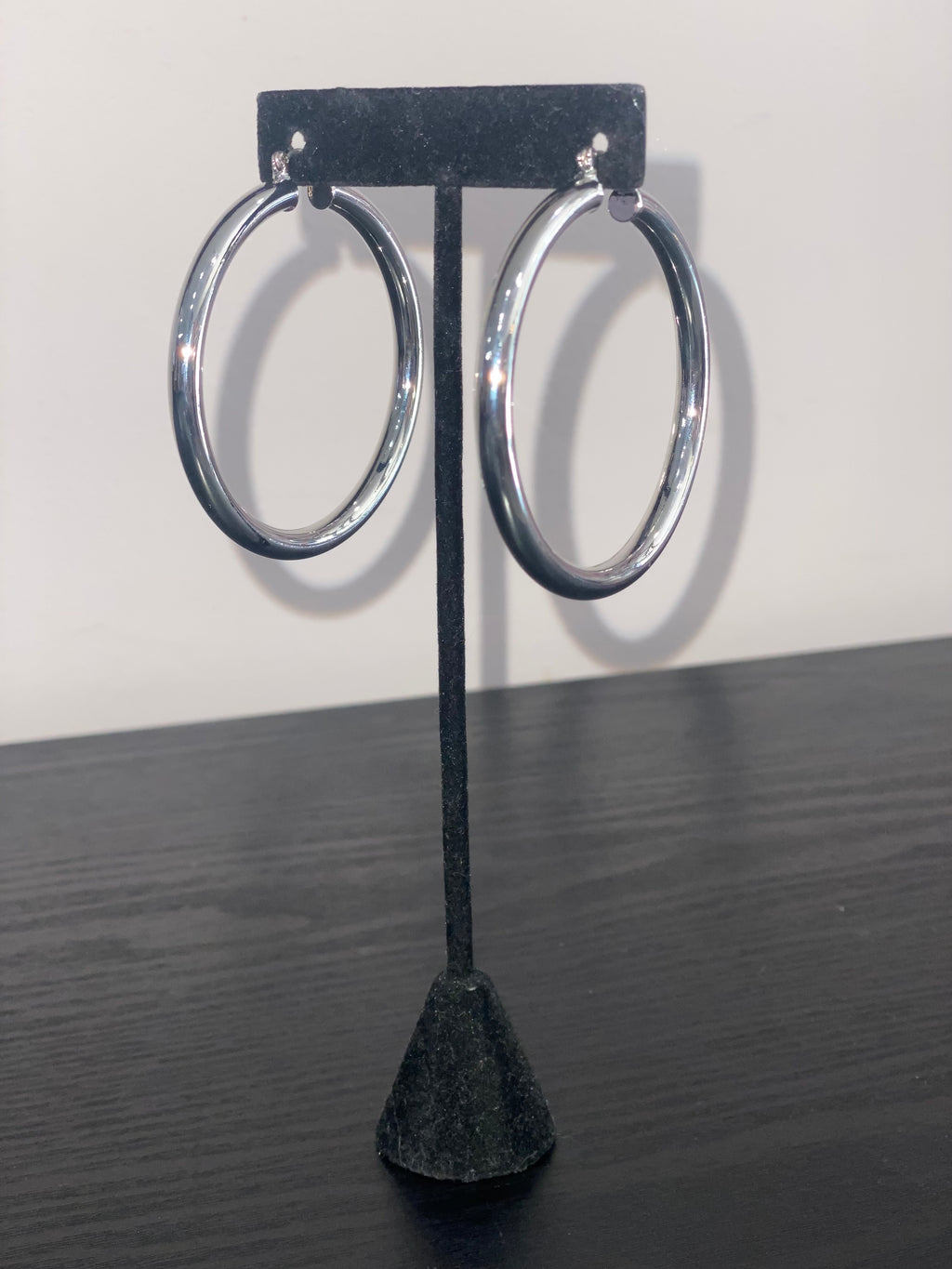 Silver Hoop Earrings